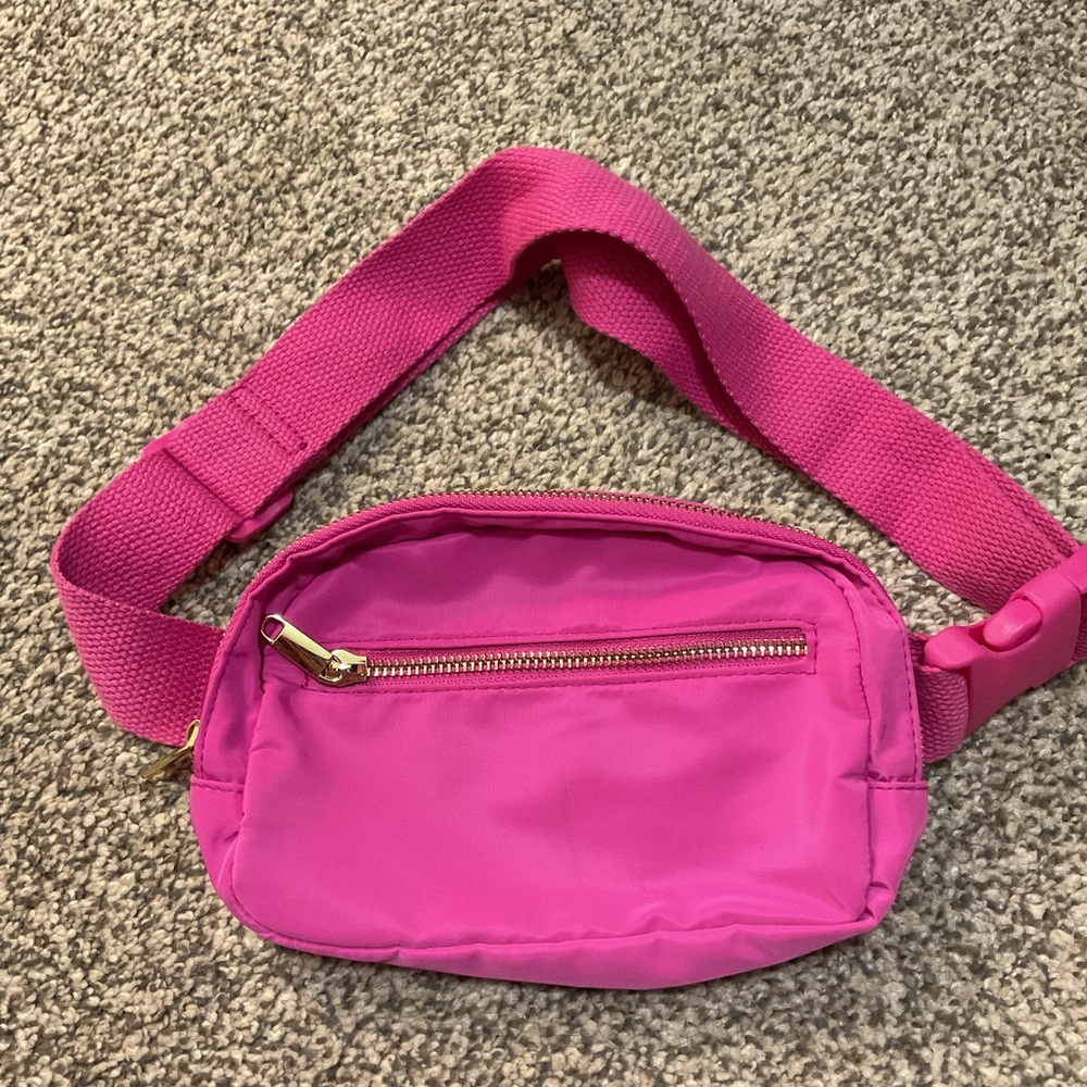 Hot Pink Women's Crossbody Belt Bag Wild Fable